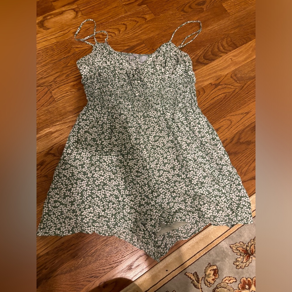 Boutique flower romper